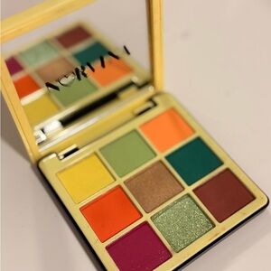 Anastasia Beverly Hills Vibrant Eyeshadow Palette with Orange, Green, and Gold